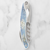 Tire-bouchon Charme abstrait Artsy d'aquarelle de parties (Dos)