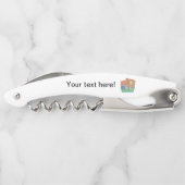 Tire-bouchon Chat et cuvette de poisson (Dos)