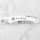 Tire-bouchon Chat et cuvette de poisson (Devant)