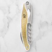 Tire-bouchon Chatoyant texture irisée vis à vis du serveur (Dos)