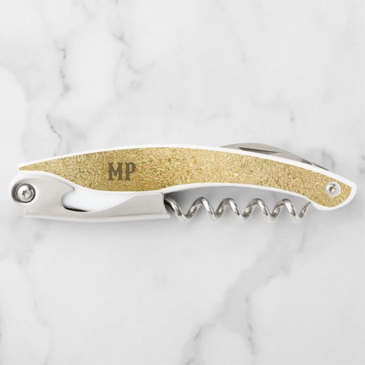 Tire-bouchon Chatoyant texture irisée vis à vis du serveur (Devant)