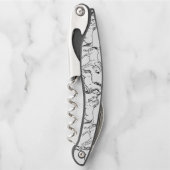 Tire-bouchon Chevaux en Silhouette (Devant)