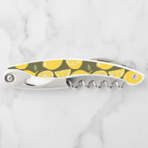Tire-bouchon Citron Jaune Moderne Amusant mignon
