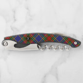 Tire-bouchon Clan MacBeth Tartan Waiter's Corkvis (Devant)