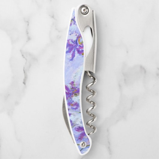 Tire-bouchon Claude Monet - Lilac Irises / Iris Mauves (Dos)