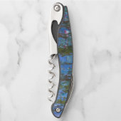 Tire-bouchon Claude Monet - Lys d'Eau Bleue (Devant)