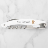 Tire-bouchon Clipart Brown de chien (Dos)