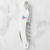 Tire-bouchon Colibri arc-en-ciel exotique (Dos)