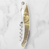 Tire-bouchon Collection de vis-à-vis VIP d'or (Devant)