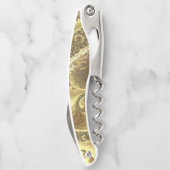 Tire-bouchon Collection de vis-à-vis VIP d'or (Dos)