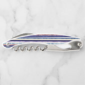 Tire-bouchon Collection populaire Summer Navy Blue Boat Stripes (Dos)