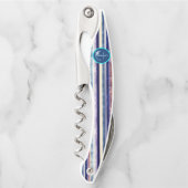 Tire-bouchon Collection populaire Summer Navy Blue Boat Stripes (Devant)