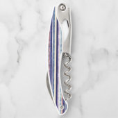 Tire-bouchon Collection populaire Summer Navy Blue Boat Stripes (Dos)