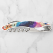 Tire-bouchon Colorful glittery agate texture arrière - plan (Dos)