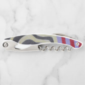 Tire-bouchon Coloured Waves Corkscrew (Devant)