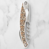 Tire-bouchon Coquillages d'ouverture de la bouteille de bouchon (Dos)