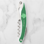 Tire-bouchon Coquille de pétoncle vert Sage Thunder_Cove  (Devant)