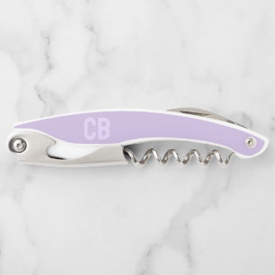 Tire-bouchon Couleur de tendance Violet doux Personnalisé Waite