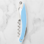 Tire-bouchon Couleur solide bleu ciel clair (Devant)