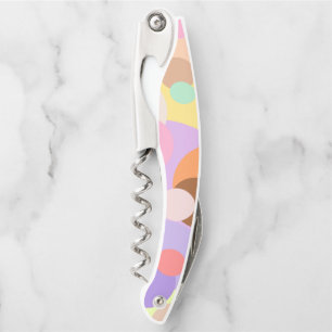 Tire-bouchon Couleurs Abstraites colorées Vis-à-vis du serveur