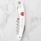 Tire-bouchon Couple de pingouin Inséparable Red Heart Thunder_C (Devant)