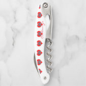 Tire-bouchon Couple de pingouin Inséparable Red Heart Thunder_C (Dos)