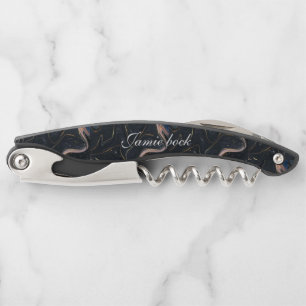 Tire-bouchon Couteau de poche, cadeau personnalisé pour papa