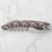 Tire-bouchon Crâne de la jungle Vis-bouchon (Dos)