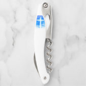 Tire-bouchon Croix de lumière Jésus-Christ chrétien personnalis (Dos)