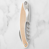 Tire-bouchon Cuir brun monogramme texturé (Dos)