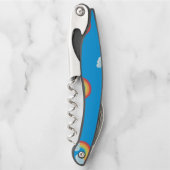 Tire-bouchon Cute arc-en-ciel avec Motif nuages (Devant)