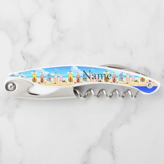 Tire-bouchon Cute Tiny Beach Shacks Thunder_Cove (Devant)