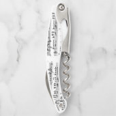 Tire-bouchon de musique (Dos)