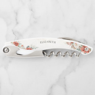 Tire-bouchon de serveur de mariage hivernal