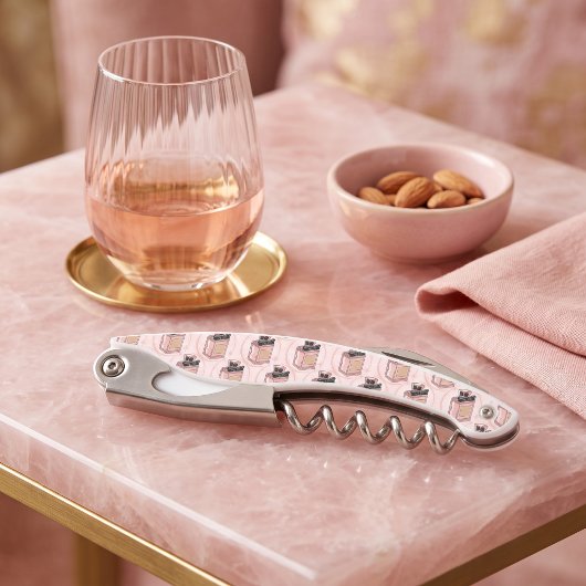 Tire-bouchon de serveur parfumé
