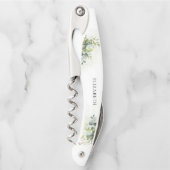 Tire-bouchon de serveur pour Baby Shower de verdur (Devant)