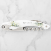 Tire-bouchon de serveur pour Baby Shower de verdur (Devant)