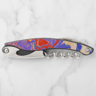 Tire-bouchon de serveur violet