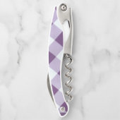 Tire-bouchon Derniers pigments naturels violets design motif (Dos)