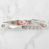 Tire-bouchon Design vintage vert olive Dusty (Devant)