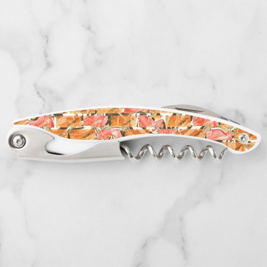 Tire-bouchon Dessin en brique avec des nuances lumineuses (Devant)