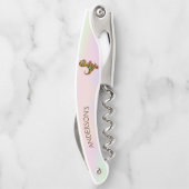 Tire-bouchon Dinosaure coloré (Dos)