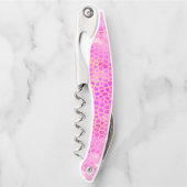 Tire-bouchon Dinosaure rose caché (Devant)