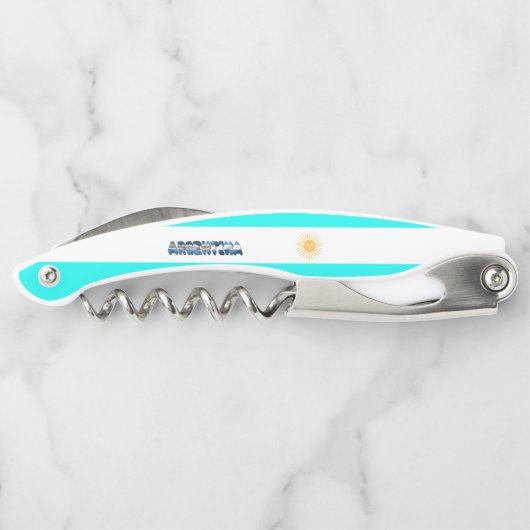 Tire-bouchon Drapeau argentin (Dos)