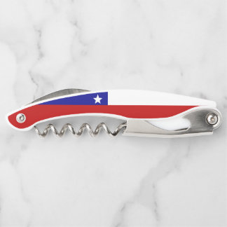 Tire-bouchon Drapeau chilien