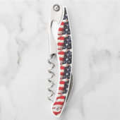 Tire-bouchon Drapeau Closeup USA (Devant)