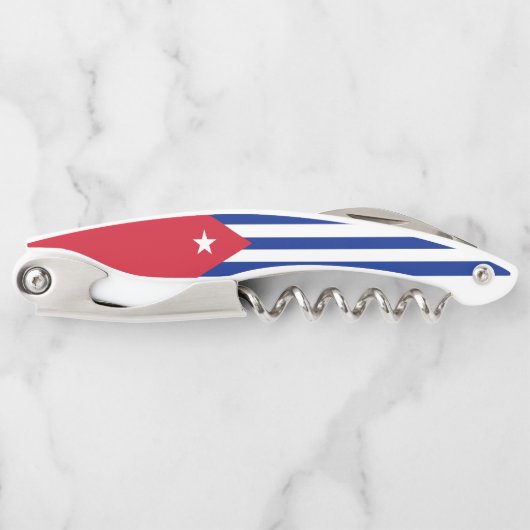 Tire-bouchon Drapeau cubain (Devant)