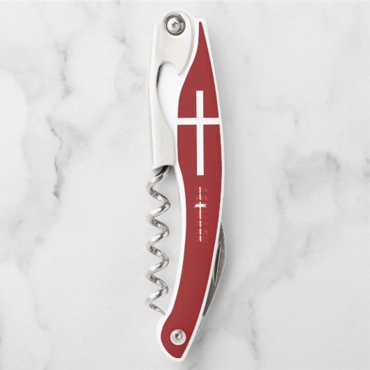 Tire-bouchon Drapeau danois (Devant)