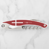 Tire-bouchon Drapeau danois (Devant)