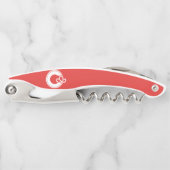 Tire-bouchon Drapeau de Calgary (Alberta) Filet à bouchon à bou (Devant)